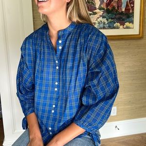 Doen plaid blouse